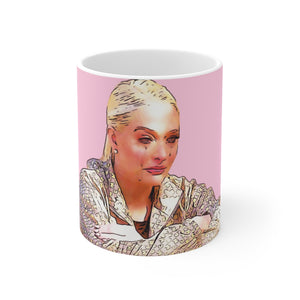 Erika Jayne Crying Mascara Pink Ceramic Mug 11oz
