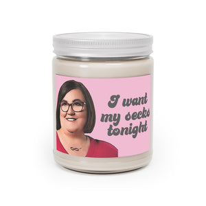 Danielle I Want My Secks Pink Scented Candle, 9 oz