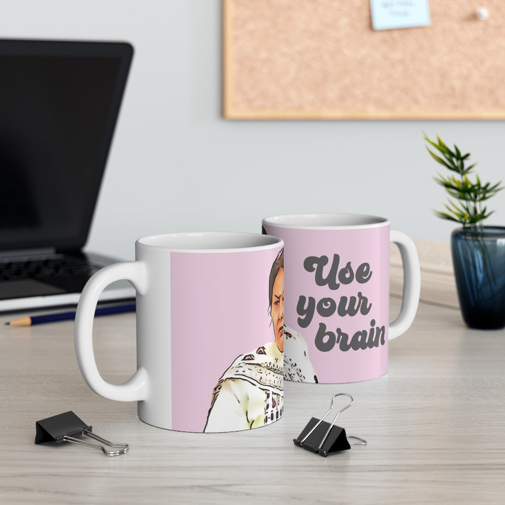 Sumit's Mom Use Your Brain Mug 11oz