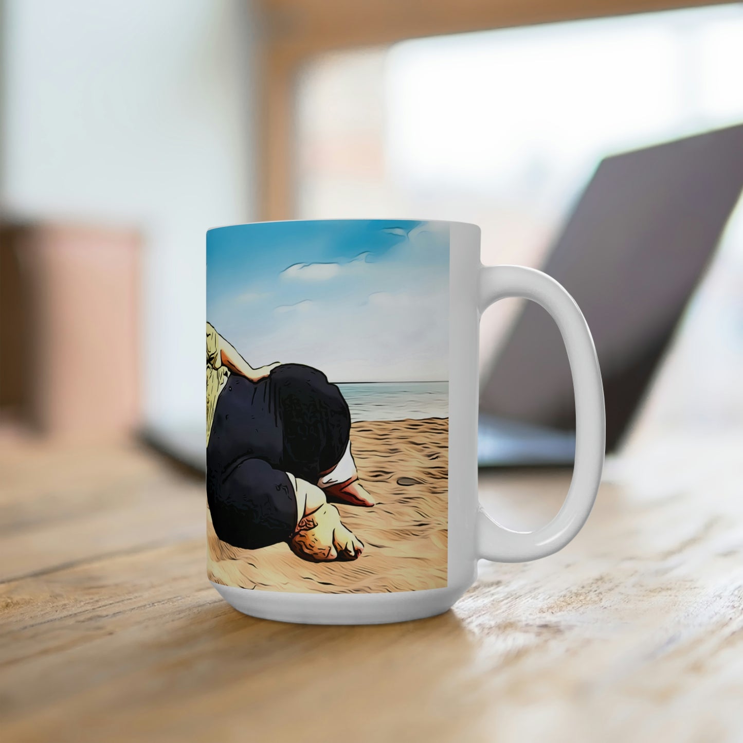 Steven Assanti Beach My 600lb Life Ceramic Mug 15oz