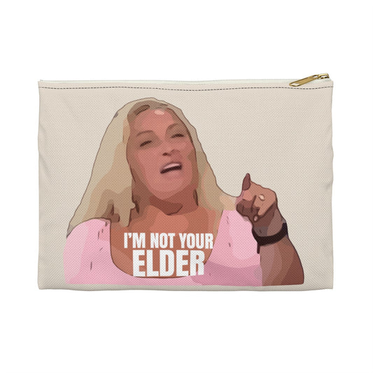 Angela I'm Not Your Elder Makeup Bag