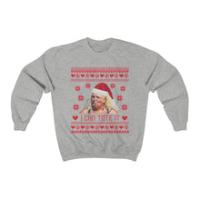Load image into Gallery viewer, Angela Xmas I Can Tote It Unisex Heavy Blend™ Crewneck Sweatshirt