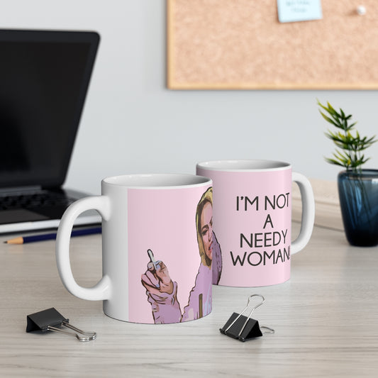 Darcey Needy Woman Mug 11oz