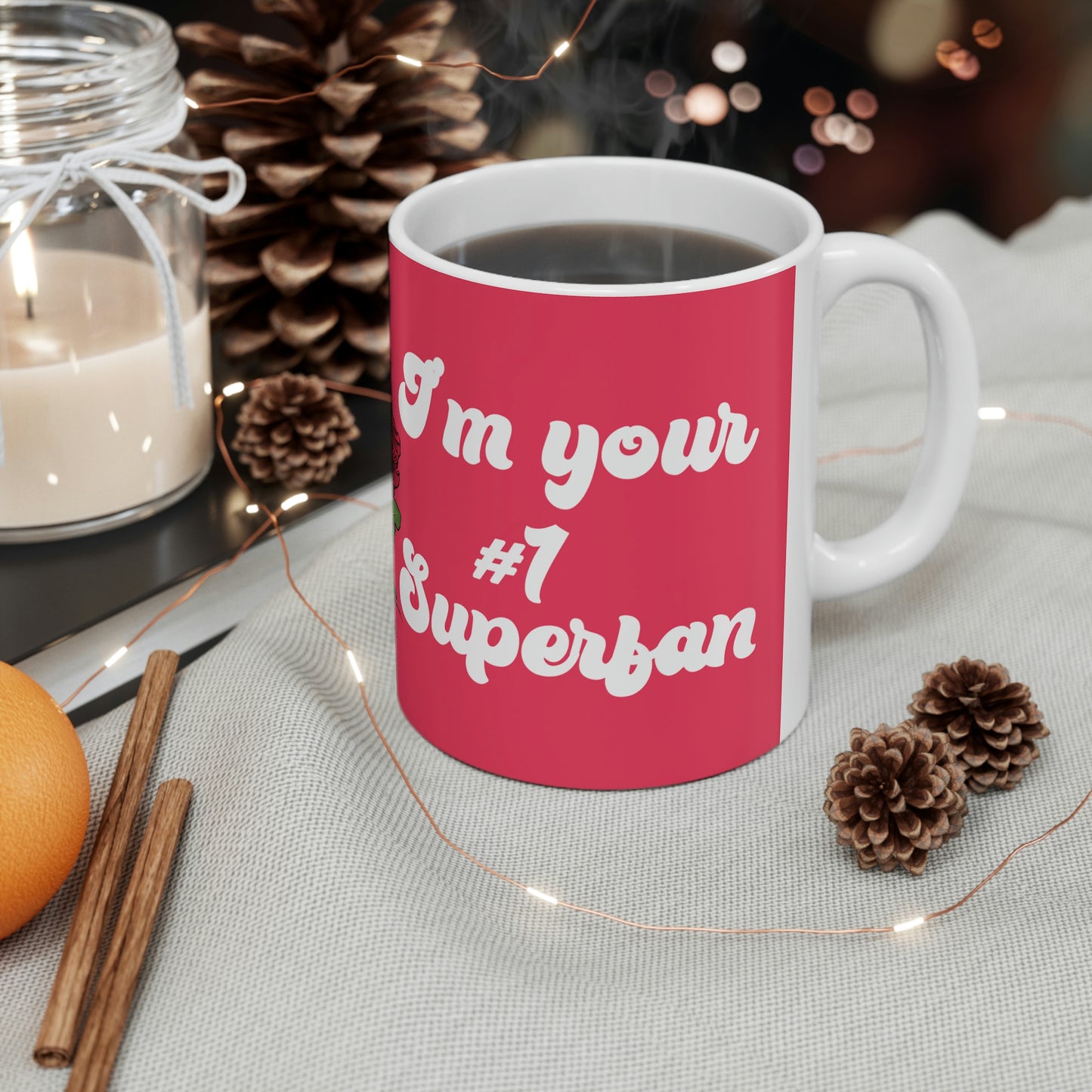 Kimbaaly #1 Superfan Ceramic Mug 11oz