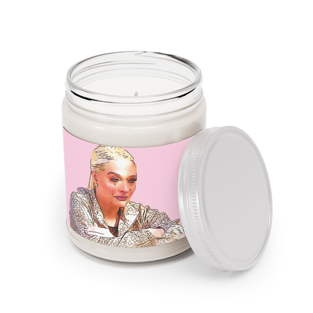 Erika Jayne Scented Candle in Pink, 9 oz