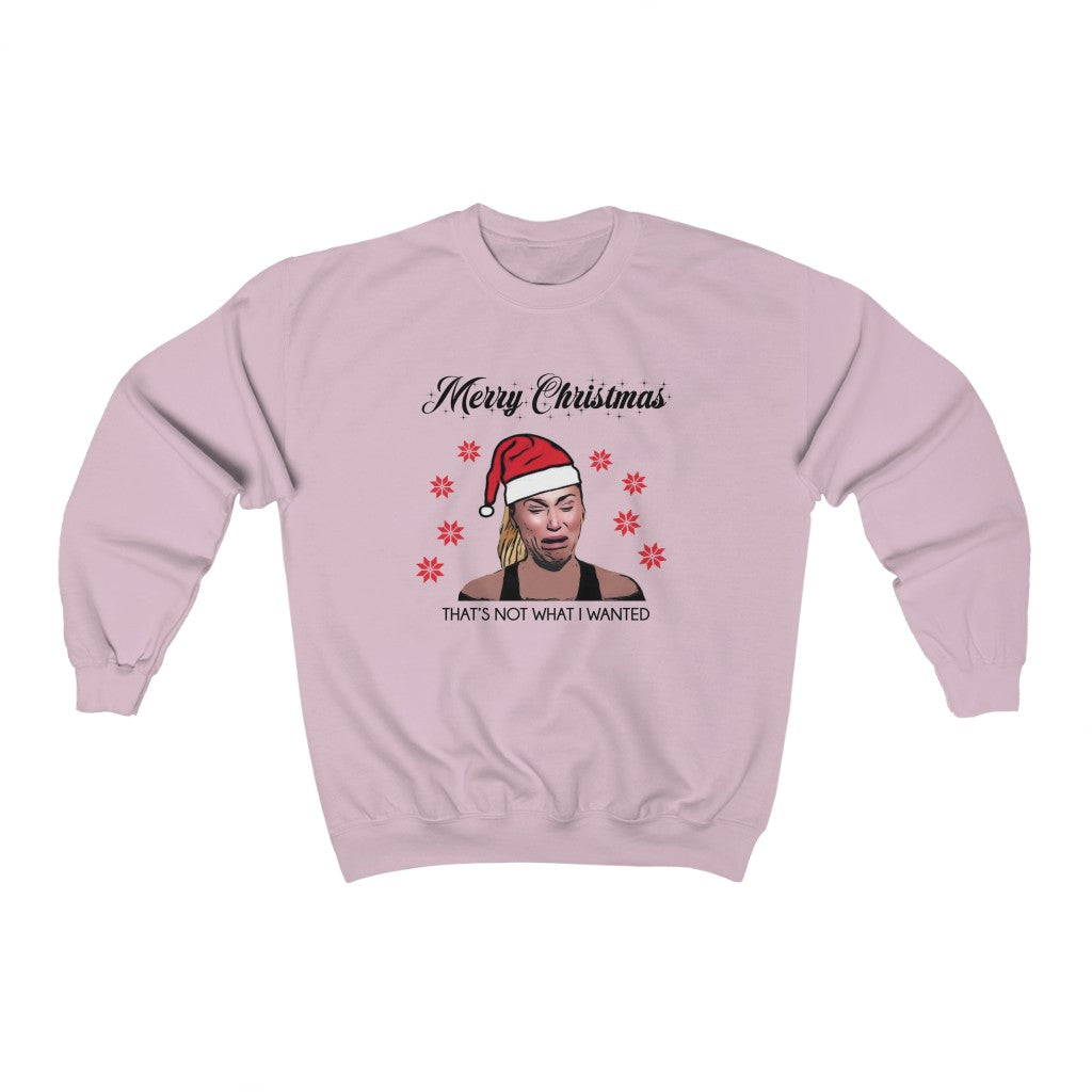 Darcey Crying Xmas Unisex Heavy Blend™ Crewneck Sweatshirt