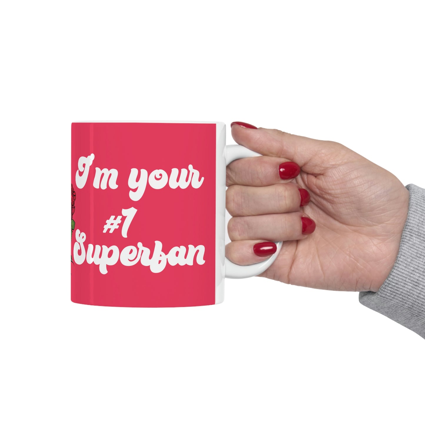 Kimbaaly #1 Superfan Ceramic Mug 11oz