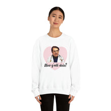 Load image into Gallery viewer, Dr. Now How Y&#39;all Doin Unisex Heavy Blend™ Crewneck Sweatshirt