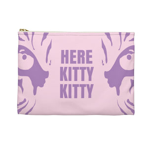 Here Kitty Kitty Tiger King Makeup Bag