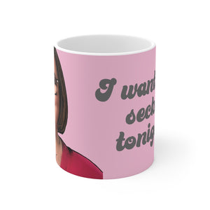 90 Day Fiance Danielle I Want My Secks pink Mug 11oz