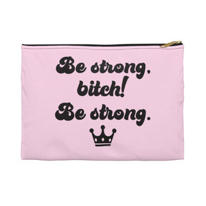 Darcey and Stacey "Be Strong!" Makeup Bag