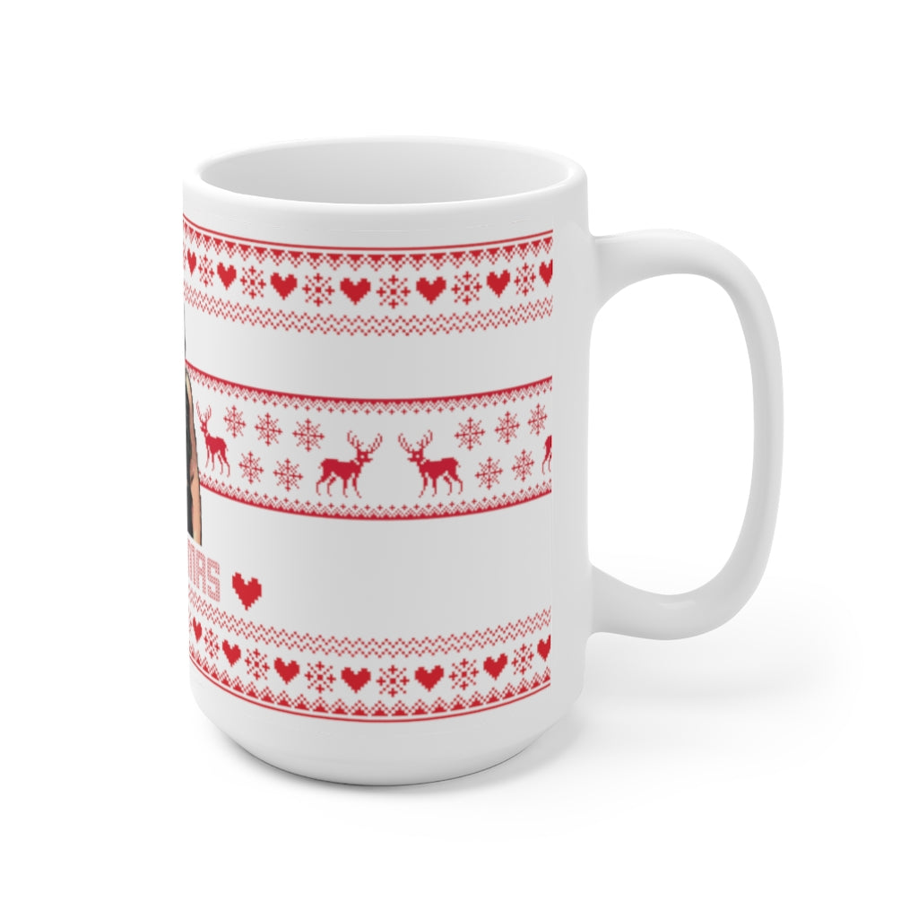 Danielle Christmas Sweater Mug 15oz