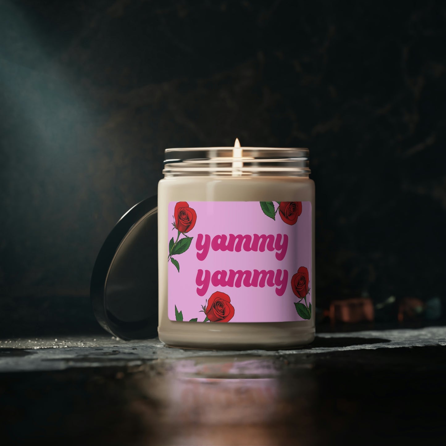 Yammy Yammy Candle Scented Soy Candle, 9oz