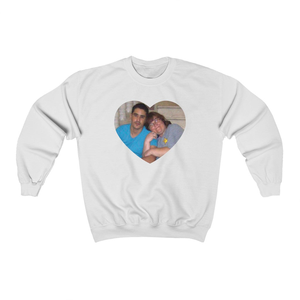 Danielle and Mohammed Never Forget Unisex Heavy Blend™ Crewneck Sweatshirt
