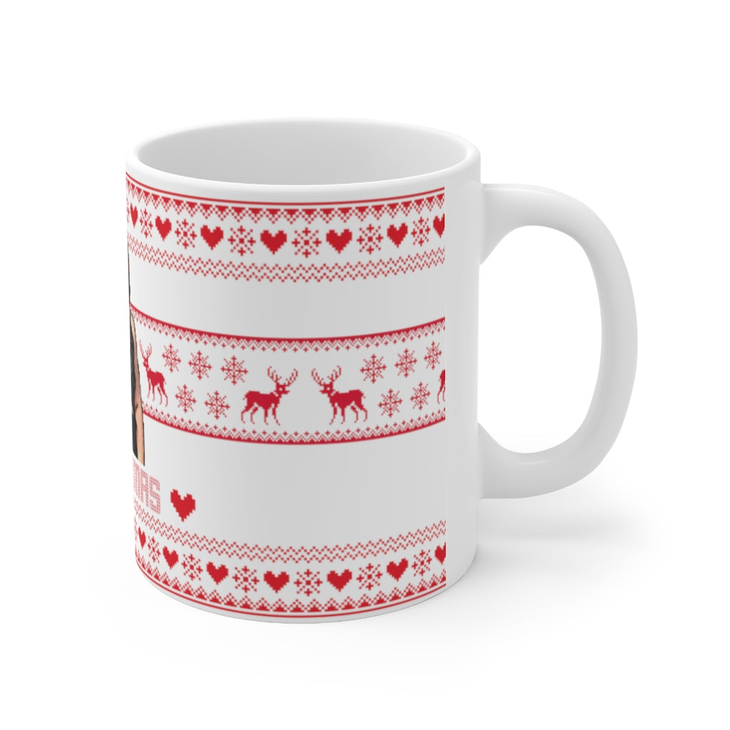 Danielle Christmas Sweater Mug 11oz