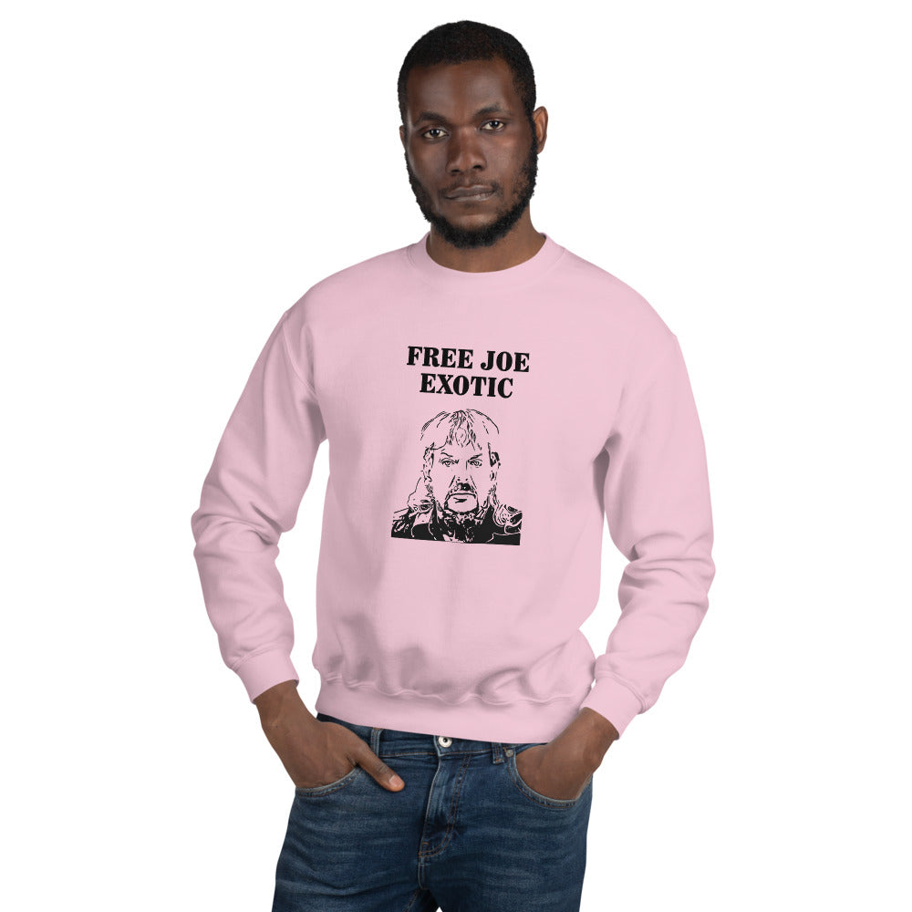 Free Joe Exotic Unisex Crewneck