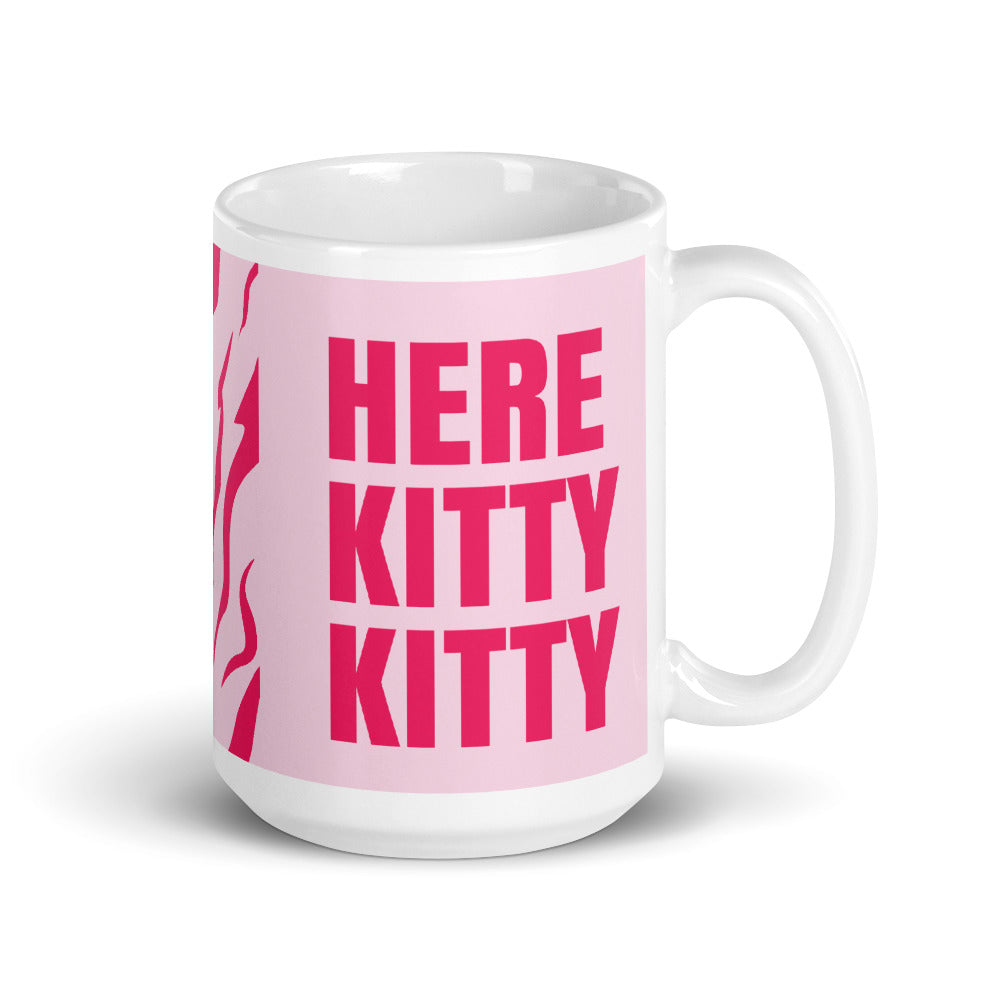 Tiger King Here Kitty Kitty Mug 11 oz