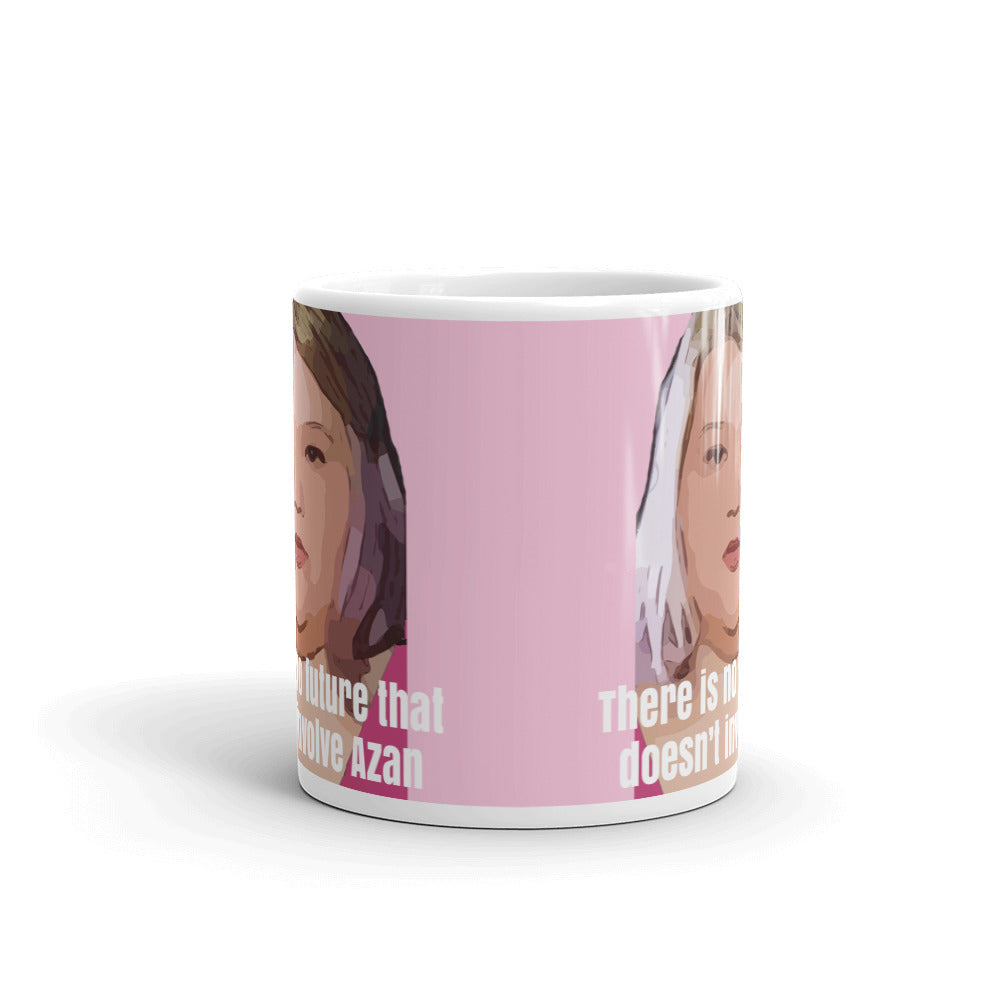 Nicole No Future Without Azan Mug