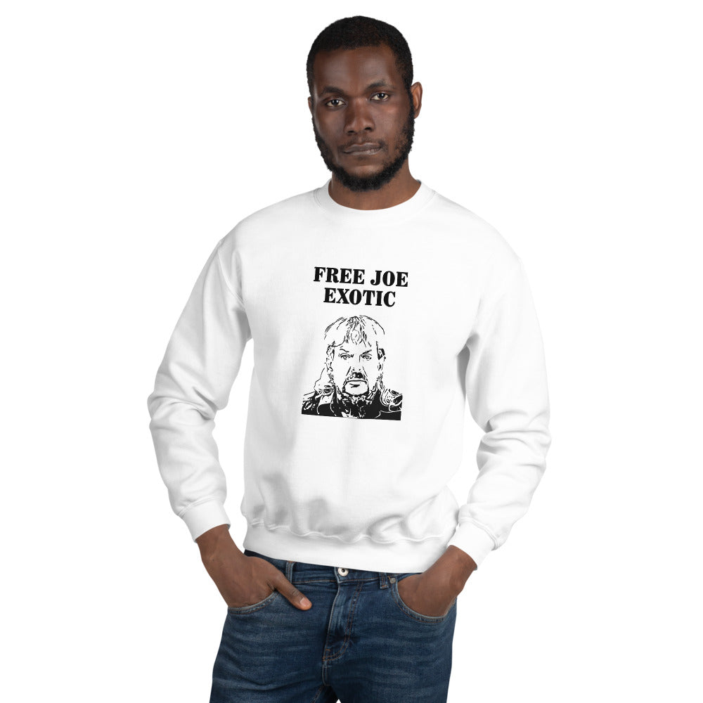 Free Joe Exotic Unisex Crewneck