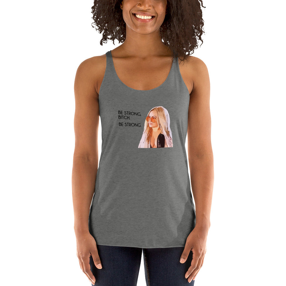 Darcey Be Strong Women's Racerback Tank