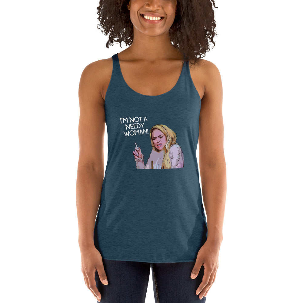 Darcey Needy Woman Women's Racerback Tank