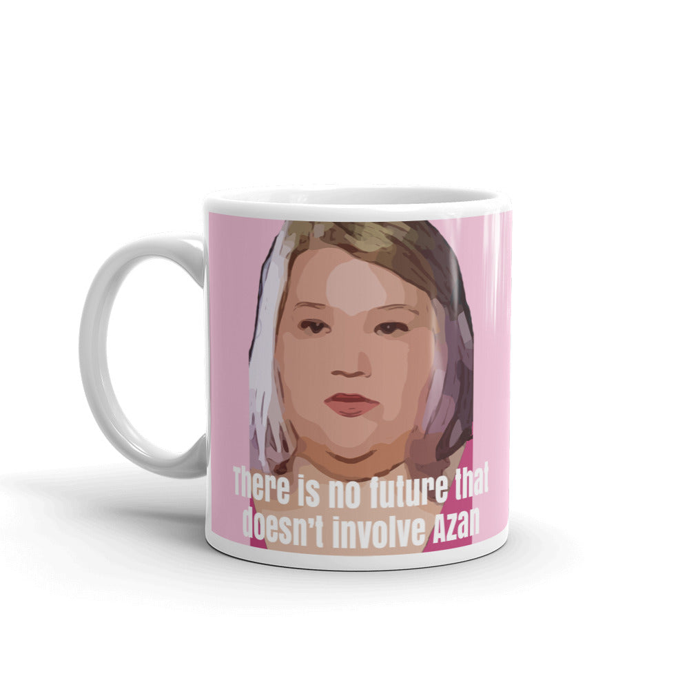 Nicole No Future Without Azan Mug