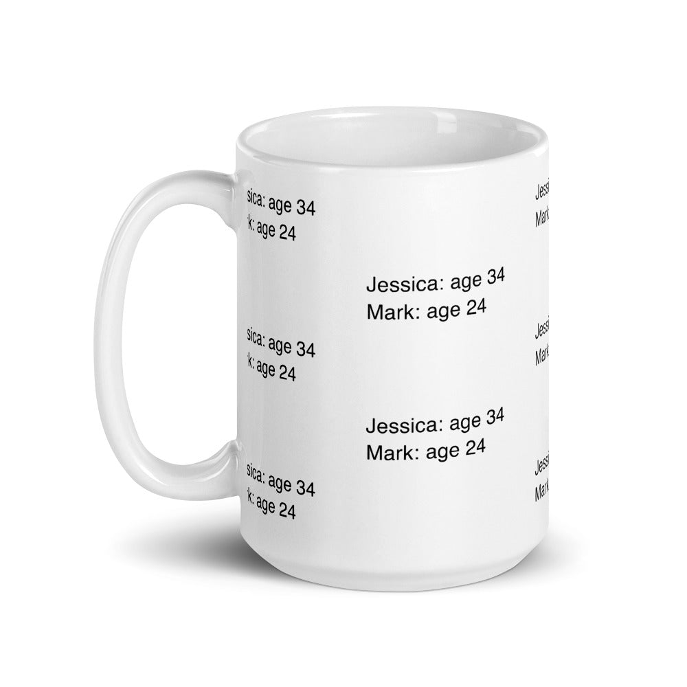 Jessica Mark Love is Blind Mug