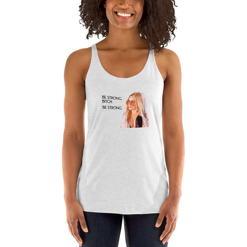 Darcey Be Strong Women's Racerback Tank