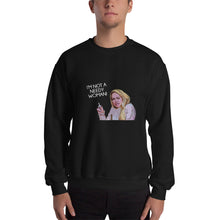 Load image into Gallery viewer, Darcey Needy Woman Black Unisex Sweatshirt