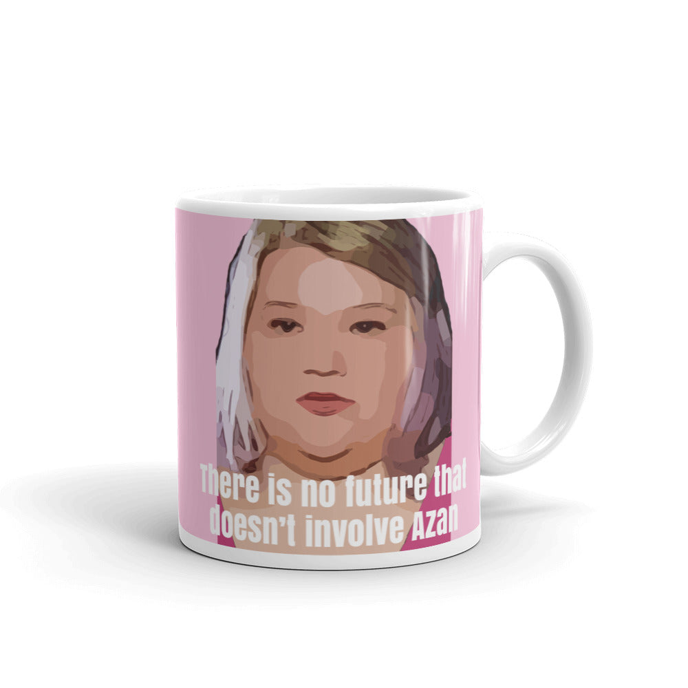 Nicole No Future Without Azan Mug