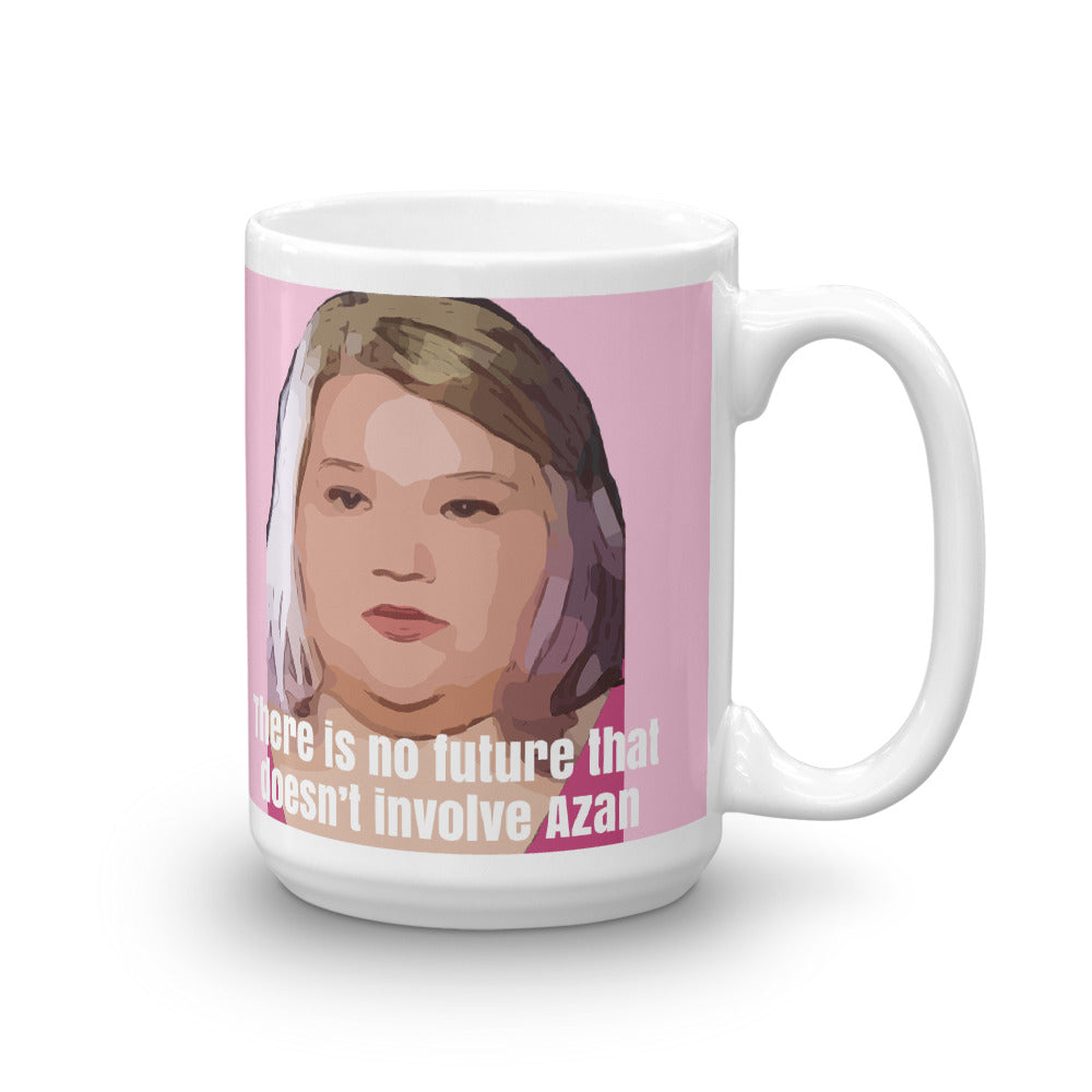 Nicole No Future Without Azan Mug